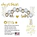 Baby Shower Decorations - Gender Neutral, for Girl or Boy | Gold, Oh Baby Shower Banner, 10 Gold/White Balloons, 6 Cupcake Toppers, 12 Straws & 6 Gold Streamers | 35 Piece set | Gender Reveal