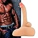 Y-NOT Realistic Dildo Penis Cock 8.7 inches with Dual Density Core and Flesh Surface Lifelike Large Penis Big Dick for Women, Female, Flesh