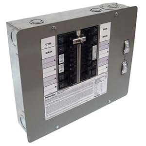 Amazon.com: Generac 6380 50-Amp 12-16 Circuit Manual Transfer Switch