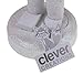 Clever Creations Silver Coat 10 Inch Traditional Wooden Nutcracker, Festive Christmas Décor for Shelves and Tables