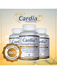 Cardia 7 – Purified provinal ácidos grasos omega 7. comparar a Omega 3 – 6-9 y ver los beneficios. Clínicamente probado. Pruebas y los resultados. No Un gran peces Burp alternativa al aceite de pescado Cápsulas y gelcaps. No pescado olor, sin burp-back, s