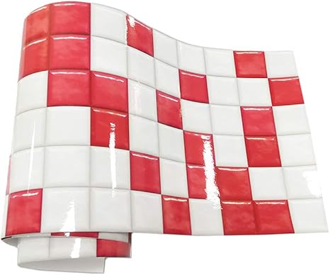 Vosarea Pvc Mosaico Etiqueta De La Pared Linea De La Cintura