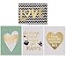 Decor Hut Canvas Art Holiday Kids Family Love Happy Cute Quotes Set of 4 Soft Colors to Match Any Room