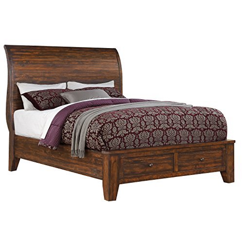 Best Metal And Wood Plank King Headboard