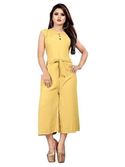 yellow jumpsuit amazon