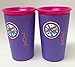 Wow Cup for Kids - NEW Innovative 360 Spill Free Drinking Cup - BPA Free - 9 Ounce (Purple), 2 Pack