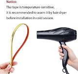 Zayejod 20M White Flexible Moulding Trim 12MM Self-Adhesive Peel & Stick view 8