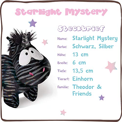 NICI Kuscheltier Einhorn Starlight Mystery 13 cm – Einhorn Plüschtier für Mädchen, Jungen & Babys – Flauschiges… – Bild 4