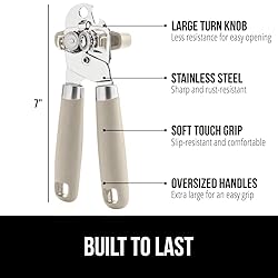 GORILLA GRIP Heavy Duty Stainless Steel Smooth Edge