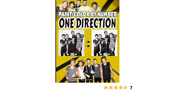 Amazon Com One Direction Color Paint By Number Book Stress Relief Satisfying Coloring Book For One Direction Fans While Waiting For The 10 Years Anniversary Designs One Direction Fun Activity Book 9798667040507