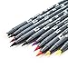 Tombow 56173 Dual Brush Pen Art Markers, Manga Shojo, 10-Pack. Blendable, Brush and Fine Tip Markers