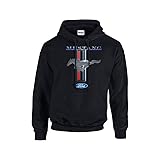 Ford Mustang Pony Unisex Hooded Sweatshirt Logo