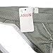 ANUN Men's Mesh Jockstrap Supporter G-Thong (Large, Grey)