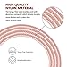 Suanna iPhone Cable 3Pack 10FT Nylon Braided Certified Lightning to USB iPhone Charger Cord for iPhone 7 Plus 6S 6 SE 5S 5C 5, iPad 2 3 4 Mini Air Pro, iPod Nano 7 - Pink