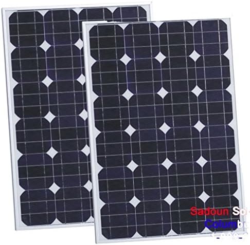 Solar Panel PV Off Grid RV Boat 2pcs 60W Watts 120W 12 Volt Mono Cells Charger
