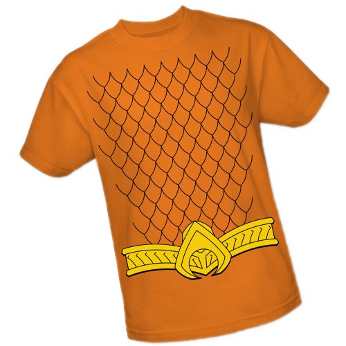 Aquaman Costume -- DC Comics - The New 52 Adult T-Shirt, Medium