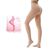 HONGTEYA Fleece Lined Tights Women Winter Thermal Leggings Pantyhose Fake Translucent Thick Warm Sheer Tights