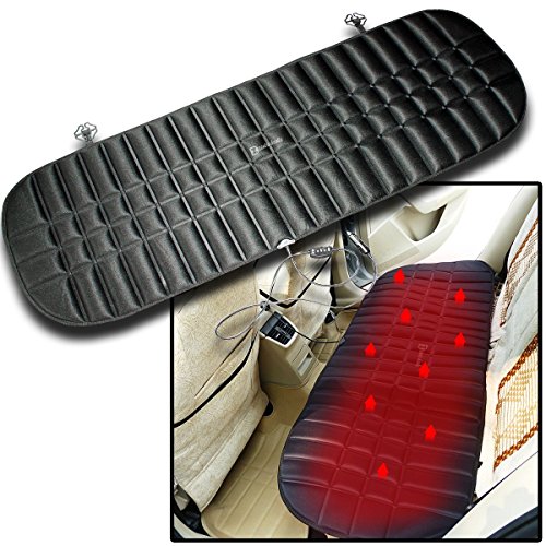 Zento deals car rear premium quality heated black seat …