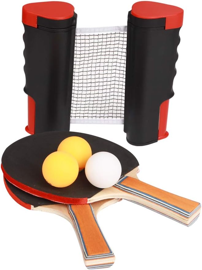 no branded Table Tennis Bats Sets,Portable Table Tennis SetRetractable