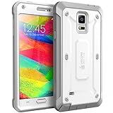 Samsung Galaxy Note 4 Case, SUPCASE [Heavy Duty] Belt Clip Holster Case for Galaxy Note 4 [Unicorn Beetle PRO Series] Full-body Rugged Hybrid Protective Cover with Built-in Screen Protector (White/Gray), Dual Layer Design + Impact Resistant Bumper