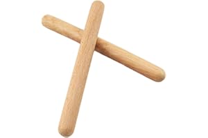 1 Pair Drum Sticks Wooden Music Percussion Rhythm Percussion Enthusiasts for Kids Beginners Drum Sticks