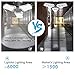 2-Pack LED Garage Light, 80W Shop Light 5000K 8000LM Three-Leaf Ceiling Fixture, Adjustable Multi-Position Panels, E26 Base for Workshop, Attic and Basement