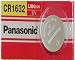 Panasonic Battery CR1632 3V 3 Volt Lithium Coin Size Battery