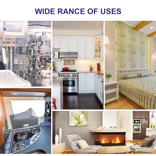 Scondaor Wi-Fi Gas and Carbon Monoxide Detector with LCD Display – Monitoring via Smart Life App, EN 50291 and EN 50194 Certified, Detects Fuel Gases (Methane and LPG) and CO, 1 Piece