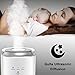 Cool Mist Humidifier - 4L Ultrasonic Humidifiers for Home Bedroom, with Filter, Adjustable Mist Levels, Waterless Auto Shut-Off, Whisper-Quiet Operation (US 110V) (L)