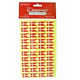 Denmark Flag Stickers