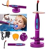 APHRODITE US WAREHOUSE Wireless Cordless Big Power LED Light with Charging 1500mw Whitening Tip Purple By East