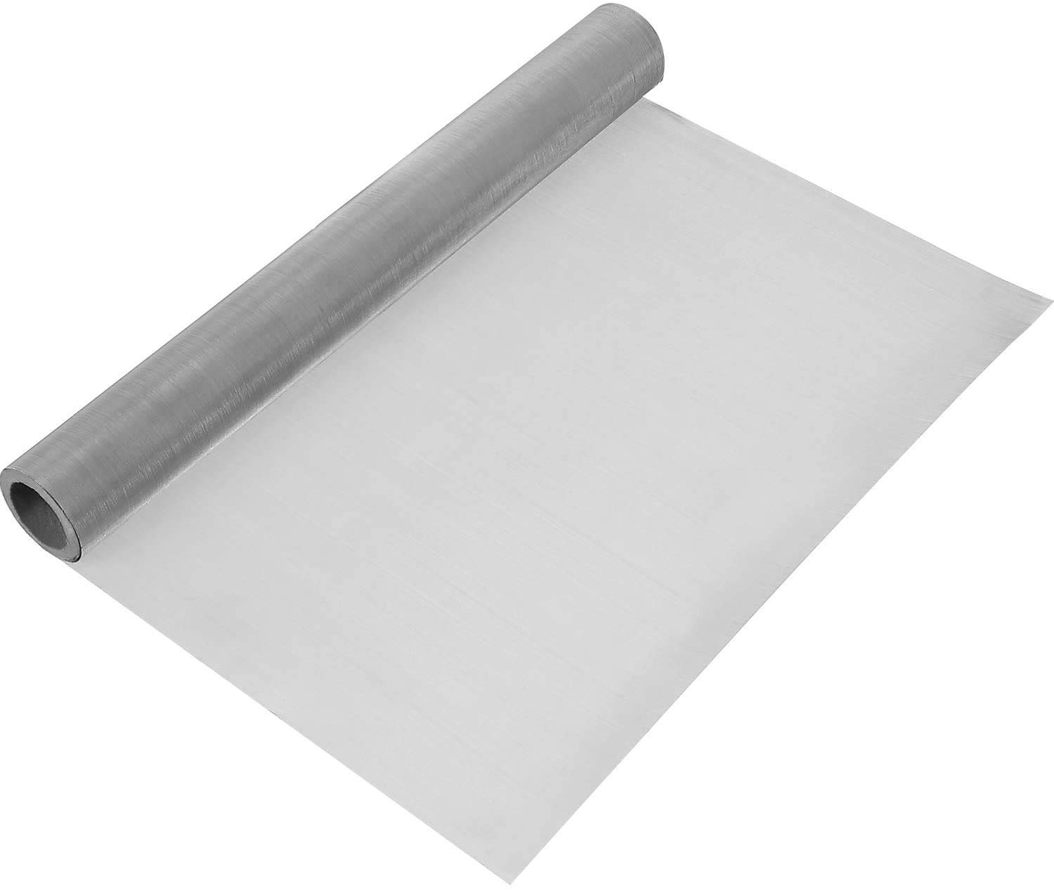 Woven Wire 120 Mesh, 1 Roll 30 x 100 cm 304 Stainless Steel Mesh Screen for DIY, Ventilation, Filter, Security, Windows & Garden etc.