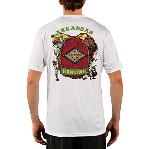 image for Vapor Apparel Duck Hunting Arkansas Men's UPF 50+ UV/Sun Protection Sh