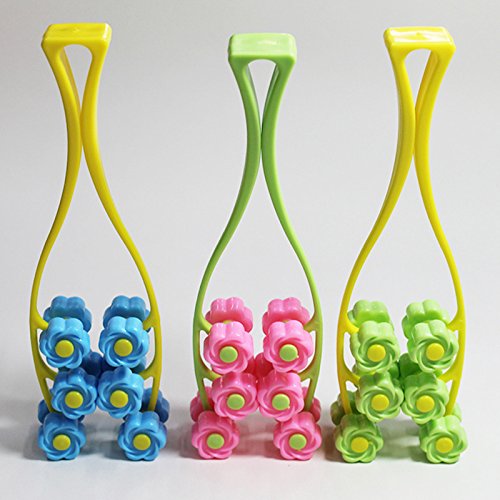 Carejoy Rouleau de Massage Visage Masseur Manuel pour la Femme