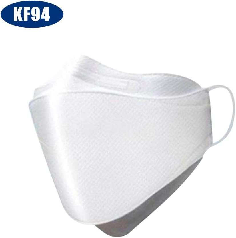 Baugger KF94 Face Ma-sk | 200 PCS,10 Box,94% Filtration,Adaptable Nose Bar,3-Layer Face Ma-sk
