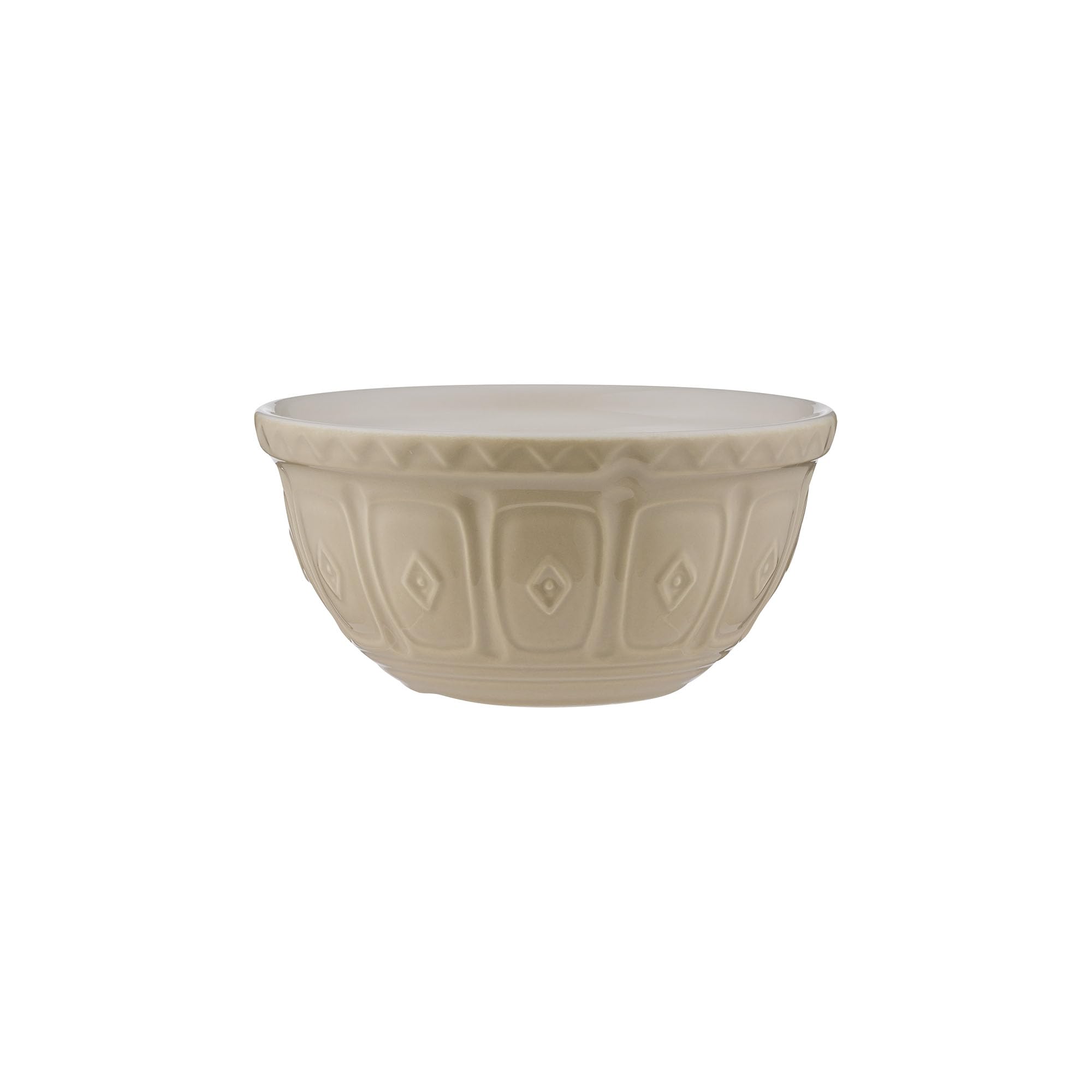 Mason Cash Cane Mixing Bowl Size 30 | Iconic 21cm Earthenware Bowl | 1.1 Litre Capacity | Dishwasher Safe | Classic British Design