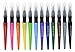 12 Water Brush Marker Pen Set With Flexible Tip for Watercolor Painting Calligraphy Adult Coloring Books Manga Comic Art