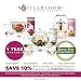 Teabloom 2 Tea Flowers (Blueberry + Acai Berry) – Hand-Tied Flowering Tea – Each Tea Blossom Can Be Steeped Multiple Times (2-Pack)