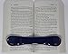 BookBone - Blue Weighted Rubber Bookmark - Made in The USA - The Original, Holds Books Open and Jar Opener - Pack of 1
