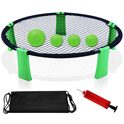 YourPartner Volleyball Spike Outdoor Game for Beach, Lawn, Green - Thumbnail 6