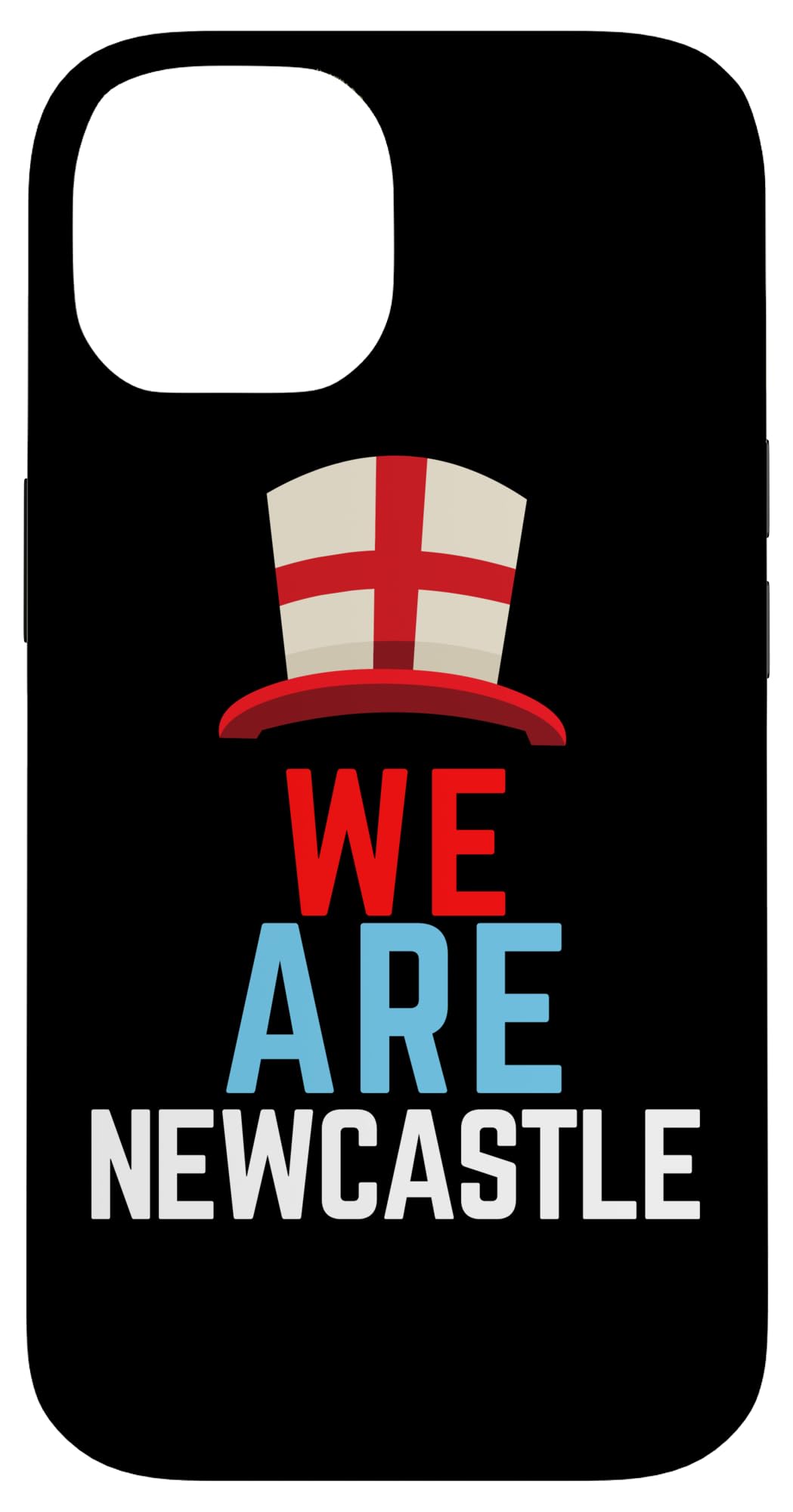 We Are Newcastle England Flag Sports Case for iPhone 14