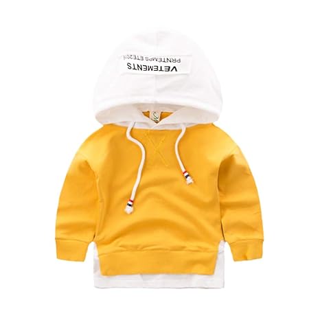 boys yellow sweatsuit