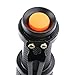 Fashion Outlet Black Mini 400-lumen Bright CREE Q5 LED Adjustable Zoom Focus Flashlight Torch