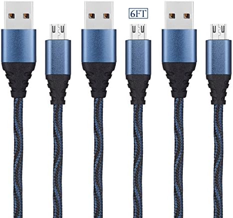 Redlink 3Pack Nylon Braided Micro USB Cable