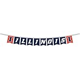 College Flags & Banners Co. Illinois Fighting Illini String Pennant Flags