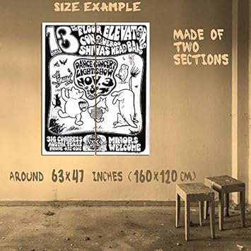 Amazon Com Usway 188222 13th Floor Elevators 1966 The