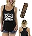 Awkwardstyles Women's Hakuna Some Vodka Sayings Racerback tank tops + Bookmark