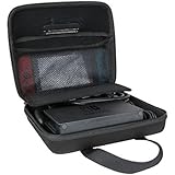 Hermitshell Hard EVA Travel Black Case Fits Nintendo Switch System