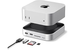 UGREEN Mac mini M4 Dock & Stand with NVMe SSD Enclosure, Docking Station with 3*USB A 3.2, 2*USB A 3.0, 2*USB C 3.2 10Gbps, S