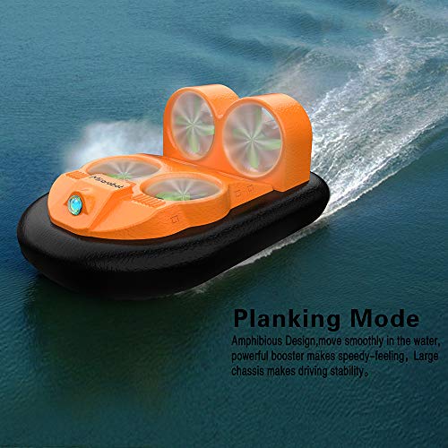 Goolsky Mirarobot GV160 RC Boat LED EPP 2.4G High Speed Ground Effect Amphibious Anti-Crashed Vehicle Hovercraft